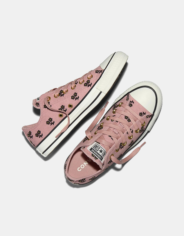 Converse - Chuck Taylor Lo All Star Embroidered Flowers - Unisex