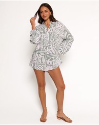 Petal & Pup - Tansy Playsuit - Sage Print
