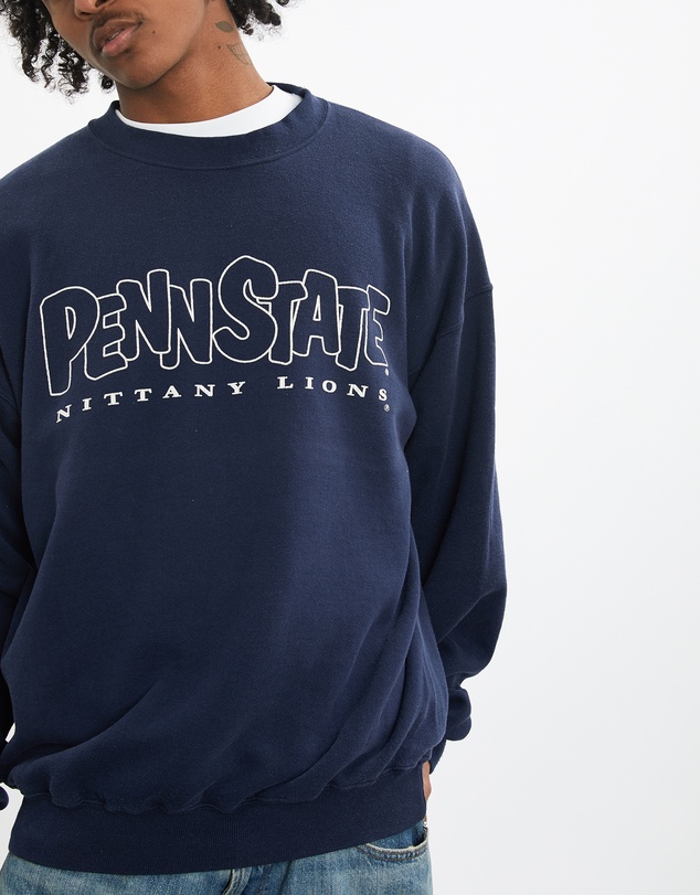 Vintage by The Real Deal - Pre Loved - 90s NCAA Penn State Nittany Lions Sweatshirt