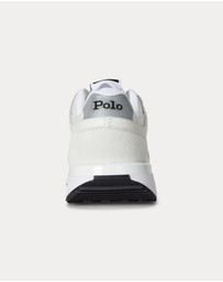 Polo Ralph Lauren - Train 89 V2 Suede-Paneled Sneakers - Men's