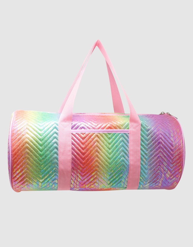 Pink Poppy - Unicorn Dreamer Quilted Rainbow Duffle Bag