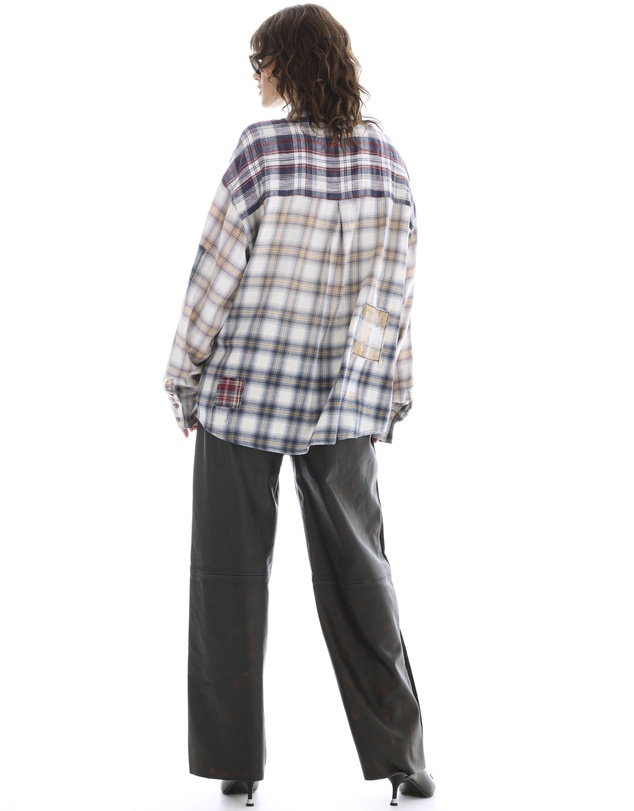 THE TALES - Patched Up Western Flannel Shirt