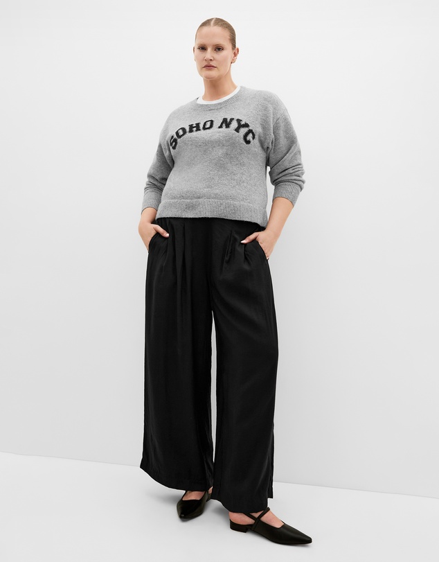 City Chic - Alana Relaxed Wide Leg Pant