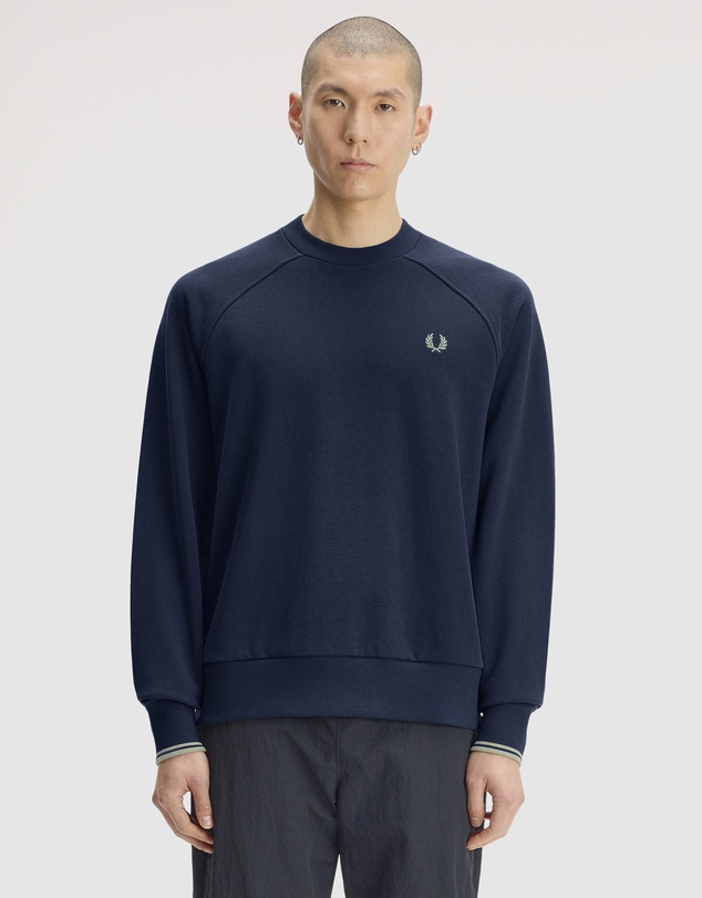 Fred Perry - Tipped Crew Neck Sweatshirt