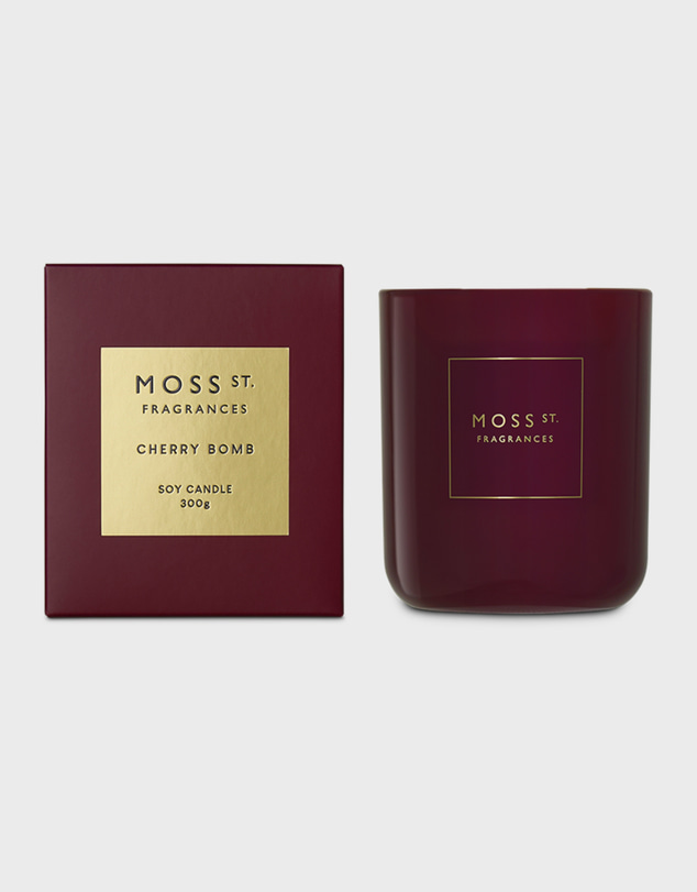 Moss St Fragrances - Cherry Bomb Soy Candle 300g