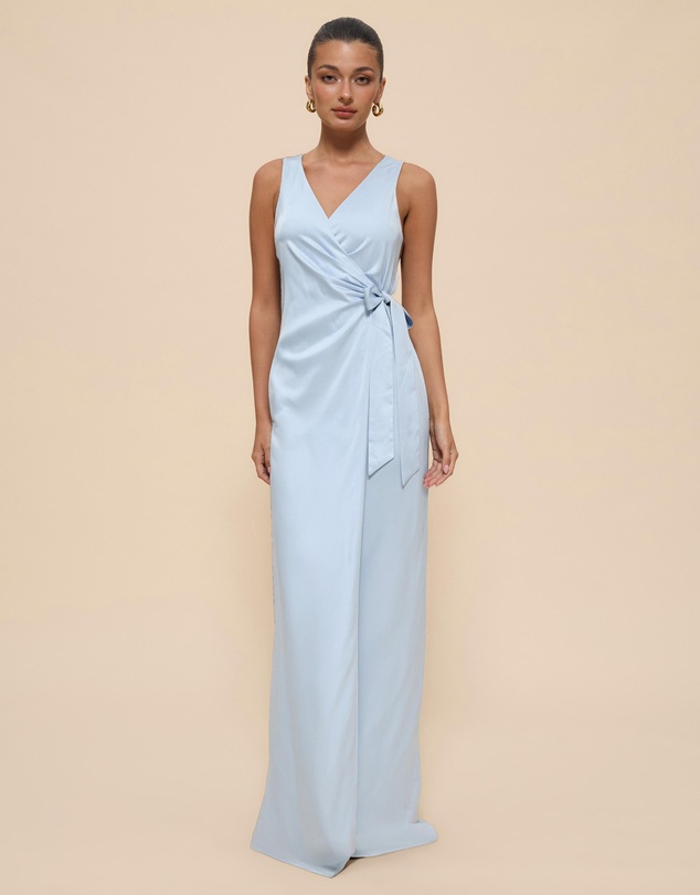 CHANCERY - Lani Sleeveless Wrap Maxi Dress
