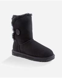 Ozwear Connection Uggs - Ugg Classic Short Button Boots (Water Resistant)