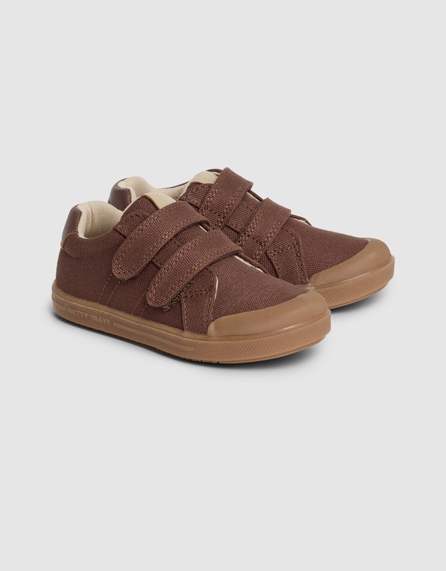Pretty Brave - OTTO CANVAS Chocolate