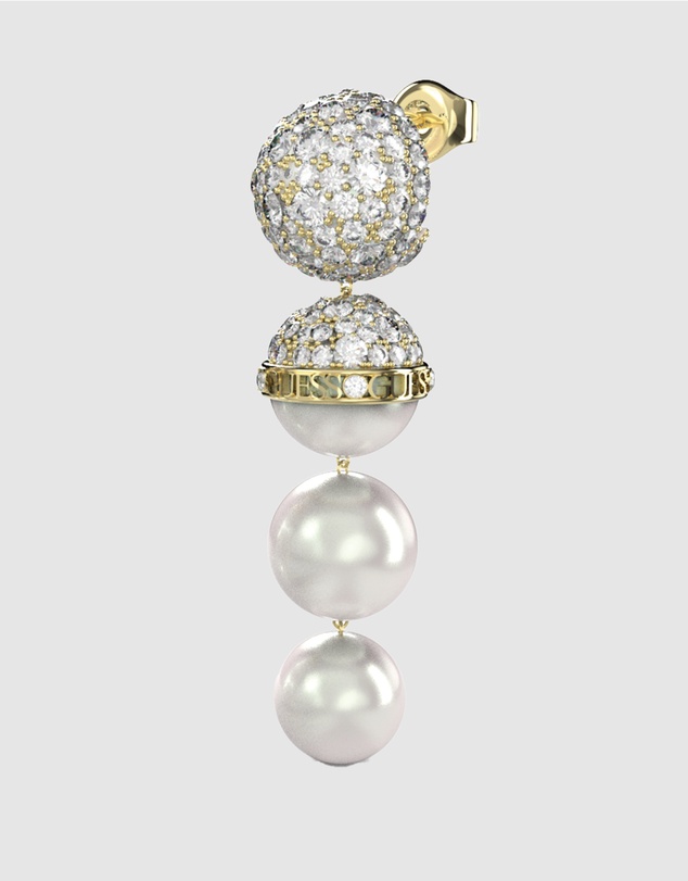 GUESS - Gold-Tone Calypso Pendant Earrings