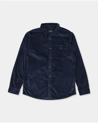 Quiksilver - Mens Aireys Corduroy Long Sleeve Shirt