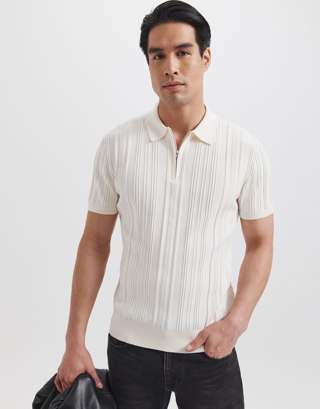 SABA - Cerrone Cotton Nylon Knit Polo