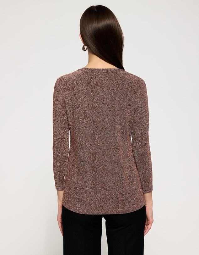 Lindsay Nicholas New York - Disco Glitter Top