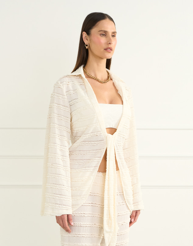 Heaven Australia - Cream Eliana Resort Shirt