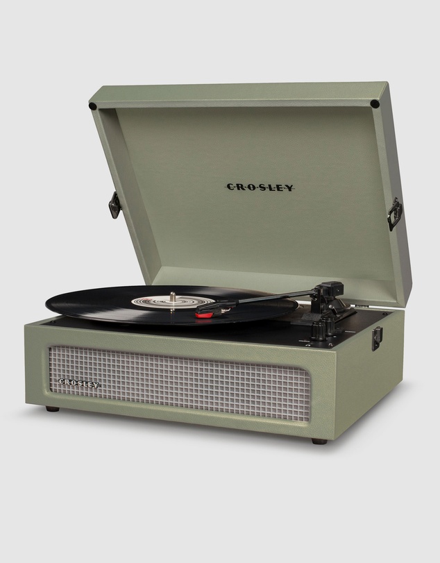 Crosley - Crosley Voyager Sage - Bluetooth Portable Turntable