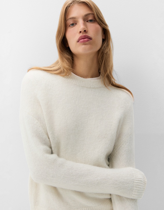 UNISON - Oversized Crew Neck Knit