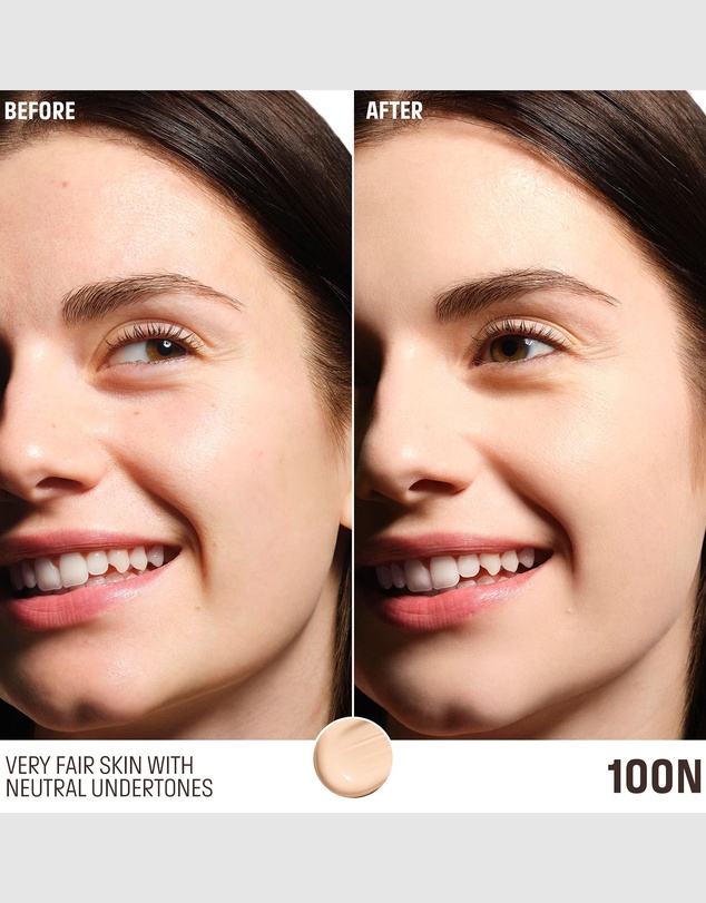 MAKE UP FOR EVER - HD Skin Perfecting & Balancing Foundation 100N