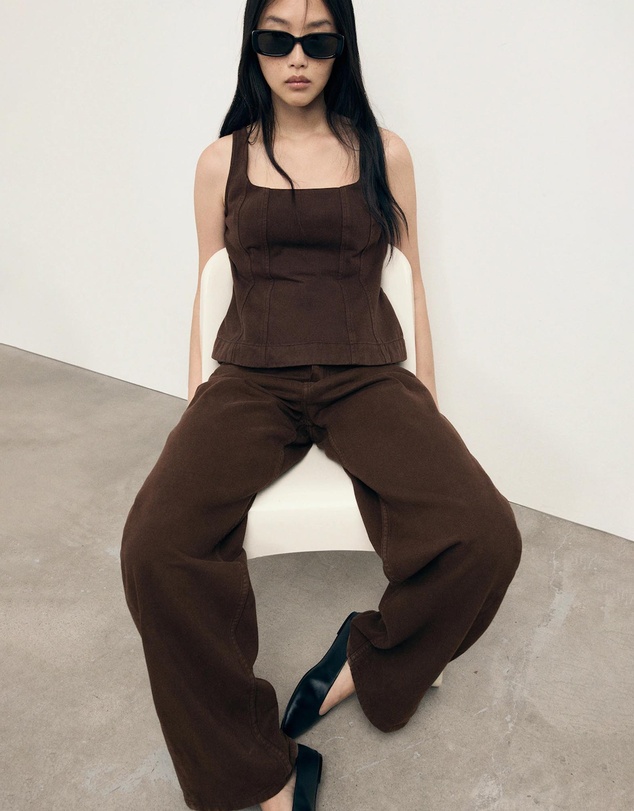 M.N.G - Mid-Rise Balloon Jeans