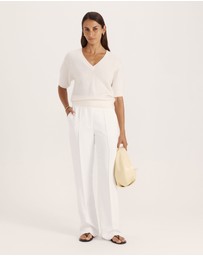 SABA - Wynter Wool Cashmere V Neck Knit