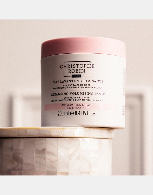 Christophe Robin - Cleansing Volumizing Paste With Pure Rassoul Clay And Rose Extracts 250ml