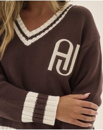 Araminta James - AJ V Neck Sweater