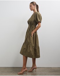 Lindsay Nicholas New York - Cotton Joan Midi Dress