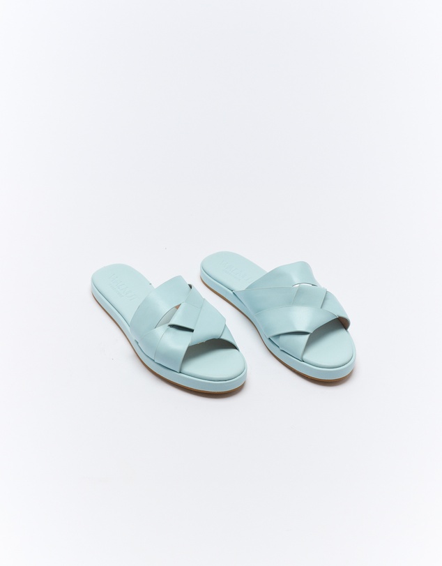 Walnut Melbourne - Laine Leather Slide