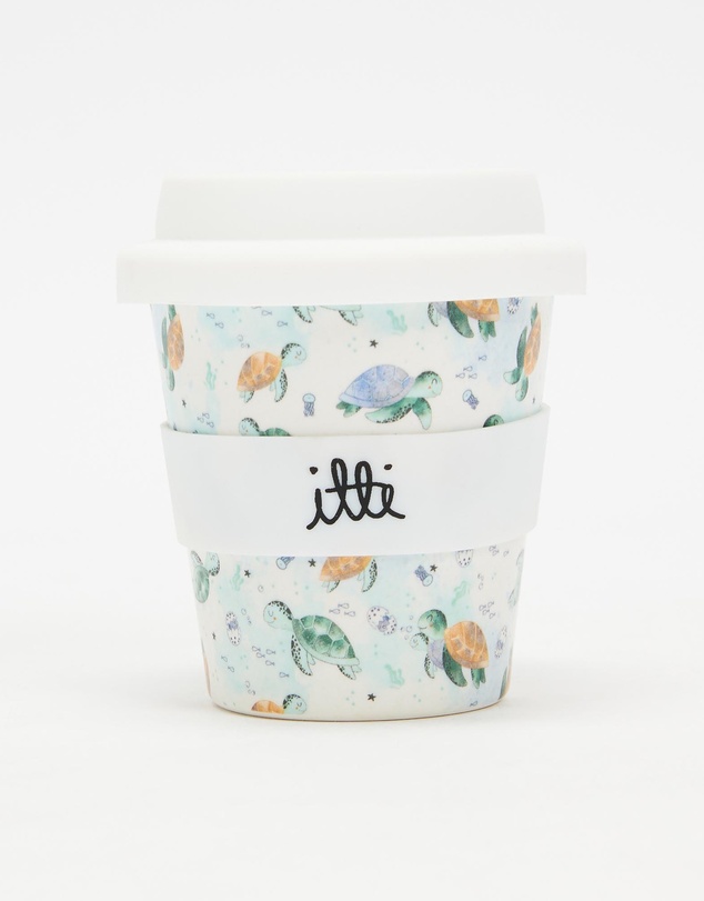 itti bitti - Reusable Baby Cino Cup with 2 Straws - Crush