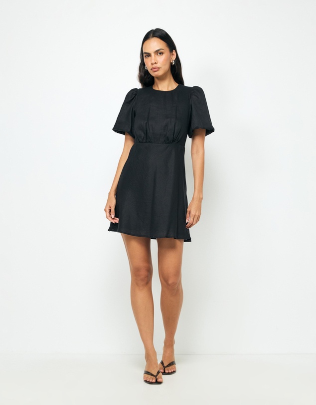 AERE - Elowen Linen Mini Dress