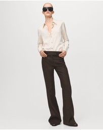M.N.G - Satin Finish Flowy Shirt