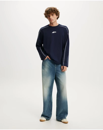 Cotton On - Regular Fit Graphic Ls T-Shirt