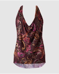 Magicsuit - Empress Sophie Underwired Halter Tankini Top