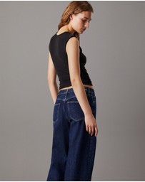 Calvin Klein Jeans - Soft Jersey Sleeveless Top
