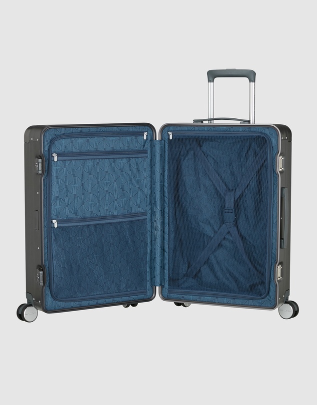 American Tourister - Soundbox Alu Medium Tsa Suitcase Expandable (68Cm)