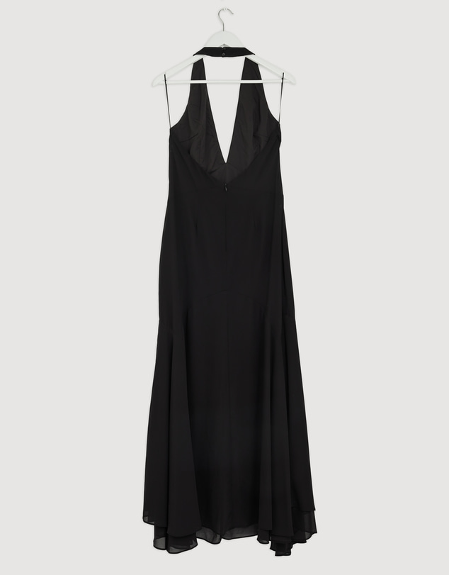 Revibe - Repaired CHANCERY Freya Halter Midi Dress - AU 12