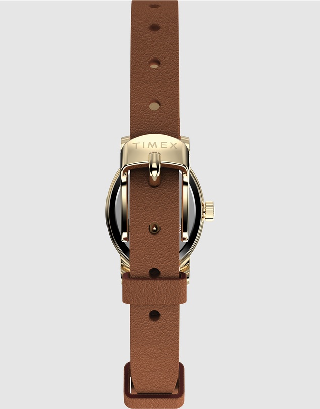 TIMEX - Cavatina 18mm Leather Strap Watch