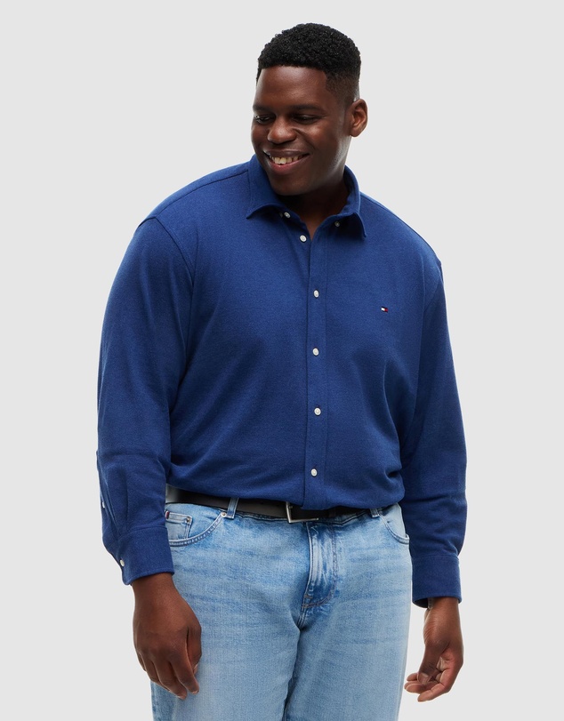 Tommy Hilfiger - Big & Tall Featherweight Pique Knit Shirt