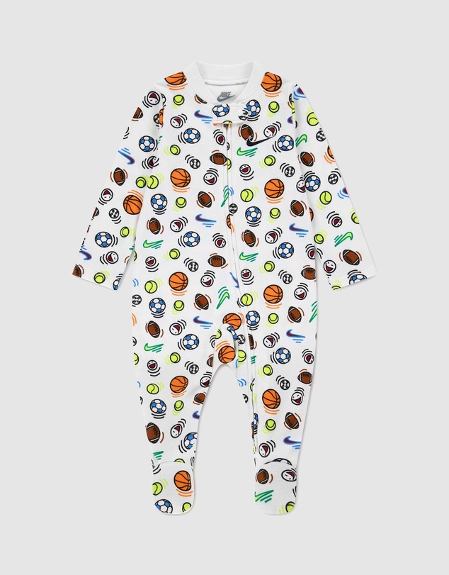 Nike - Sportball Allover Print Coveralls - Babies