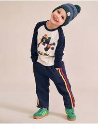 Huxbaby - Classic Stripe Knit Beanie - Babies-Kids