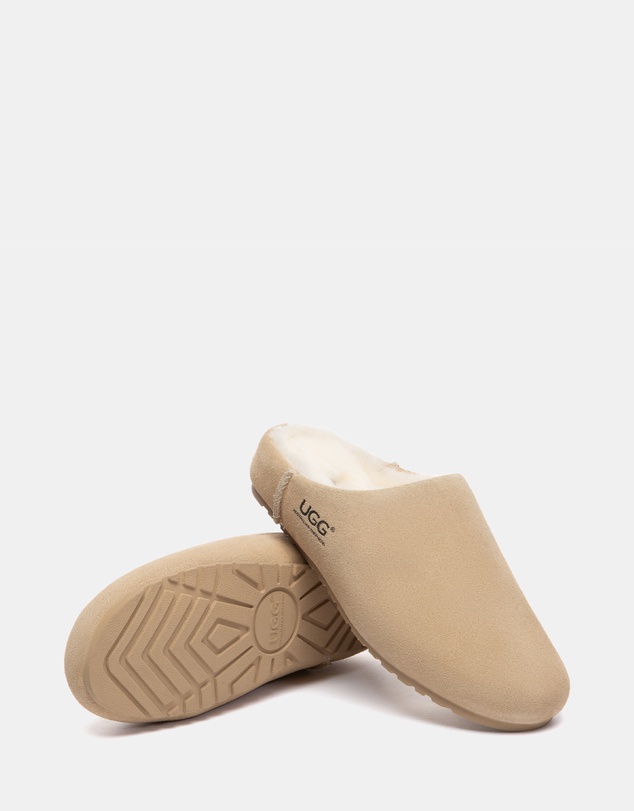 EVERAU - Australian Shepherd Ugg Somni Cow Suede Upper Loafer Oxfords Flats