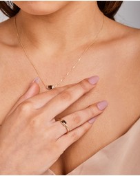 Zoe Olivia - 9K Gold Brown Ring