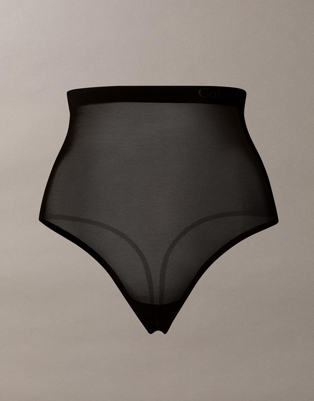 Calvin Klein - Minimalist Mesh High Waist Thongs