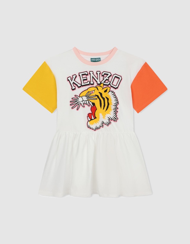 Kenzo Kids - Short Sleeved Dress - Kids-Teens