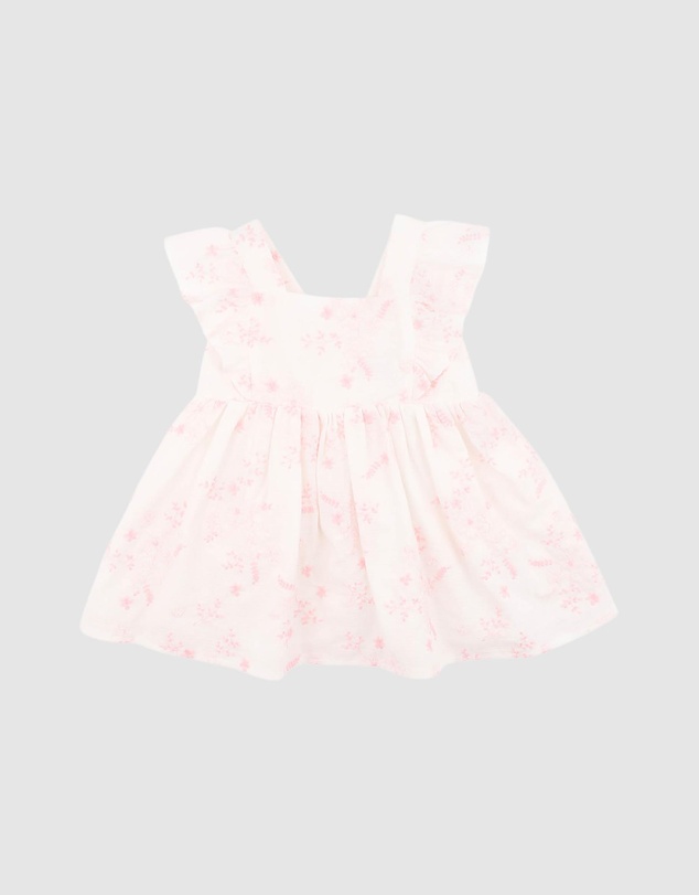 Bebe by Minihaha - Chelsea All Over Embroidery Dress - Babies