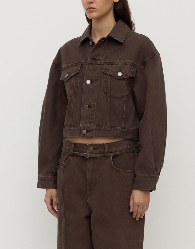 Assembly Label - Cropped Denim Jacket