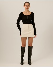 Tussah - Freya Fine Knit Long Sleeve Top