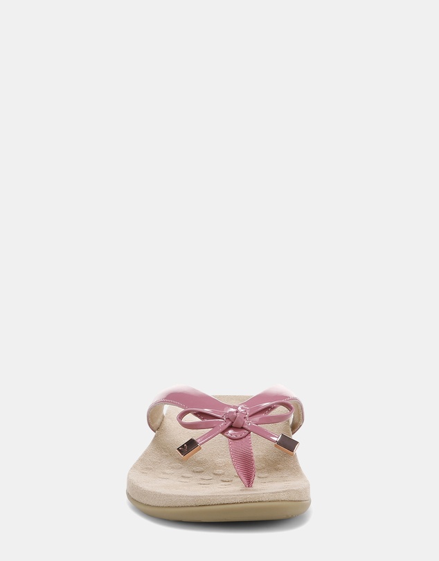 Vionic - Bella Toe Post Sandal - Rhubarb