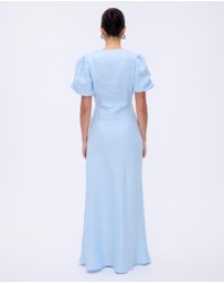 Minima Esenciales - Amaya Puff Sleeve Maxi Dress