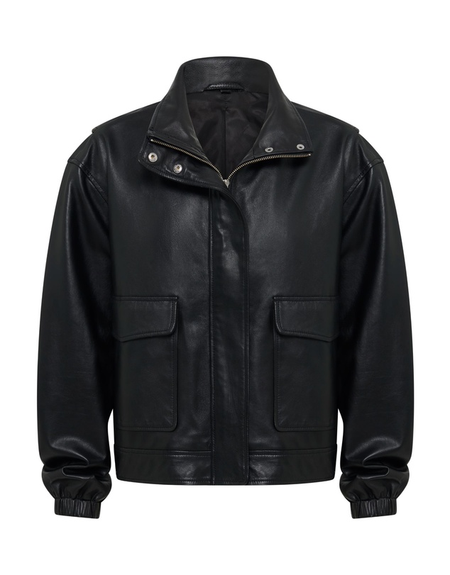 Oxford - Rosie Leather Bomber Jacket