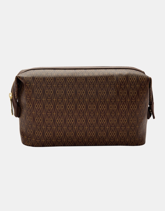 Wolf - Wolf Signature Washbag Brown