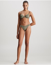 Calvin Klein - CK Monogram Bikini Bottoms